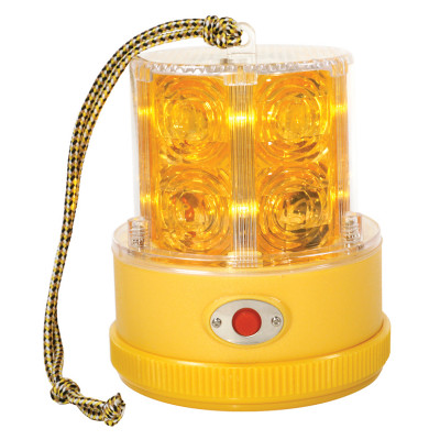 Image of 360deg Portable Battery Operated LED Warning Lights, Amber from Grote. Part number: 77913