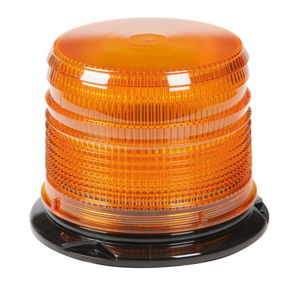 Image of Medium Profile Class II & Class III LED Beacons, Permanent Mount, Class II, Amber from Grote. Part number: 78853