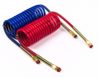 Image of 8' Air Coiled Set W/6" Leads from Grote. Part number: 81-0008