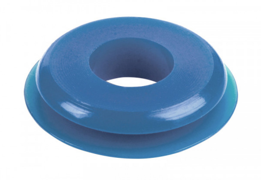 Image of Polyeurethane Seal,Small Face, Blue, Pk 100 from Grote. Part number: 81-0112-100B