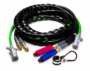 Image of 3; In; 1 Power Cord Set, 20', Black from Grote. Part number: 81-3120