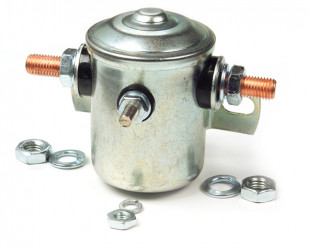 Image of Solenoid, 85 Amp, 12V, Continuous Duty, 3 Terminal from Grote. Part number: 82-0308