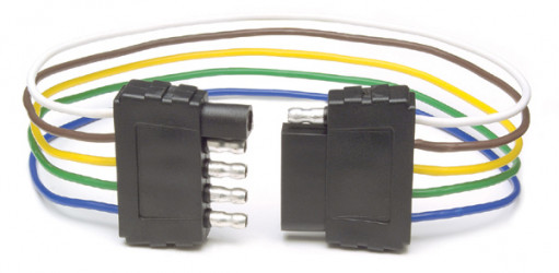 Image of Flat Connector, 5 Pole, 16 Ga from Grote. Part number: 82-1029