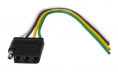 Image of Flat Connector, 4 Pole, Female, 16 Ga from Grote. Part number: 82-1031