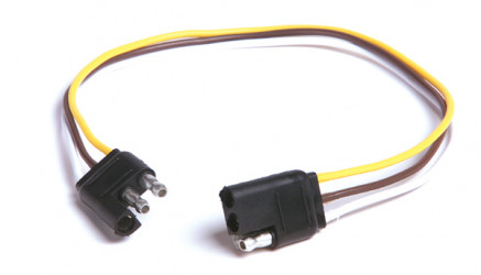 Image of Flat Connector, 3 Pole, 16 Ga from Grote. Part number: 82-1033