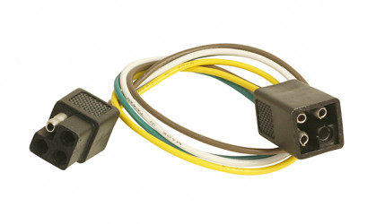Image of Square Head Connector, 4 Pole, 18 Ga from Grote. Part number: 82-1036