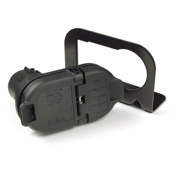 Image of Trailer Socket Combo, 7 Way Rv & 4 Pole W Bracket, Pk 1 from Grote. Part number: 82-1055