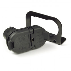 Image of Trailer Socket Combo, 7 Way Rv & 4 Pole W Bracket, Pk 1 from Grote. Part number: 82-1055