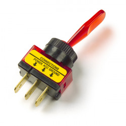Image of Toggle, On/Off, Glow, 20 Amp, Red from Grote. Part number: 82-1905
