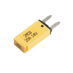 Image of Circuit Breaker;  For Miniature Blade Fuses, Type Ii, 20A from Grote. Part number: 82-2352