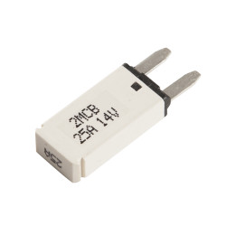 Image of Circuit Breaker;  For Miniature Blade Fuses, Type Ii, 25A from Grote. Part number: 82-2353