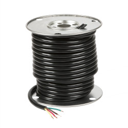 Image of Trailer Cable, Pvc, 4 Cond, 14 Ga, 100' Spool from Grote. Part number: 82-5600