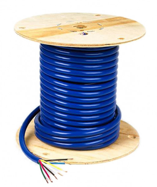 Image of Trailer Cable, Low Temperature, 7 Cond, 4/12, 2/10, 1/8 Ga, 250' Spool from Grote. Part number: 82-5828-250
