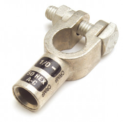 Image of Die Cast Clamp, 2/0 Ga, Neg, Pk 1 from Grote. Part number: 82-9058