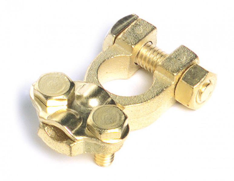 Image of Top Post Terminal, Brass, 6; 2/0 Ga, Pk 1 from Grote. Part number: 82-9126