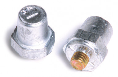 Image of Male Stud; Side Terminal, +/; , Pk 2 from Grote. Part number: 82-9131