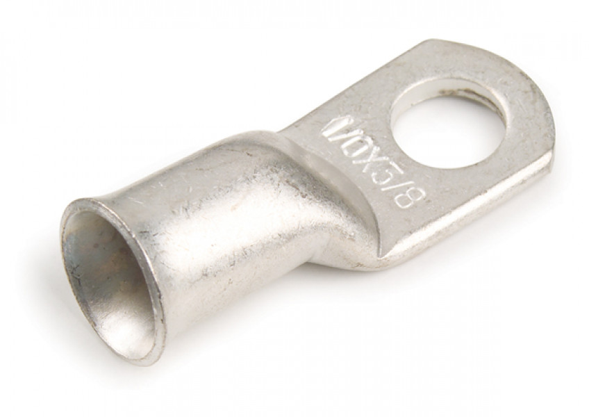 Image of Copper Lug, Tin, 1/0 Ga, 3/8", Pk 2 from Grote. Part number: 82-9175