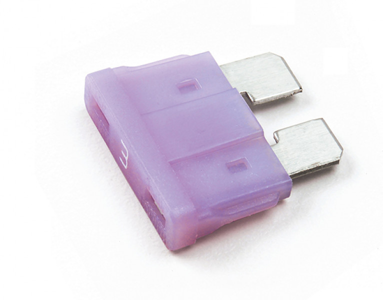 Image of Standard Blade, LED Fuse, 3A, 2 Pk from Grote. Part number: 82-ANR-I-3A