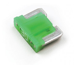 Image of Low Profile Miniature Blade Fuse, 30A, 5 Pk from Grote. Part number: 82-ANS-30A