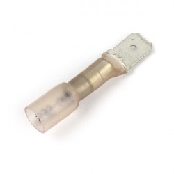 Image of Crimp & Solder Q.D., 20; 18 Ga, .250", Male, Pk 25 from Grote. Part number: 83-1952