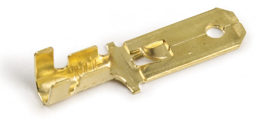 Image of Quick Disconnect Uninsulated, 20; 14 Ga, Male, .250", Pk 50 from Grote. Part number: 83-2898