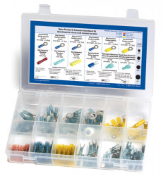Image of Nylon Terminal Assortment Kit, Pk 120 from Grote. Part number: 83-6538