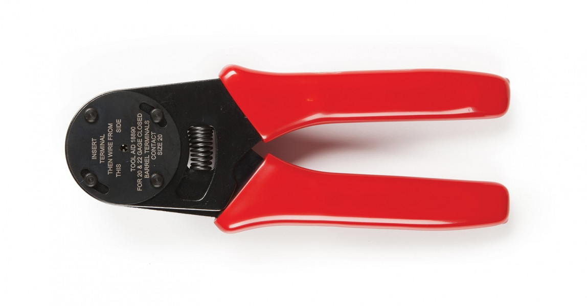 Image of Deutsch Crimp Tool ;  Solid Barrel 20; 22 Ga from Grote. Part number: 83-6563