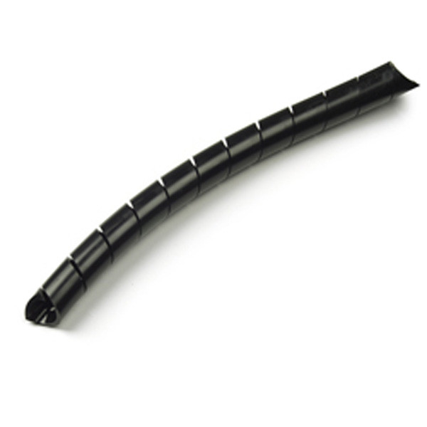 Image of Spiral Wrap, Black, 1/4" 100' Spool from Grote. Part number: 83-9008