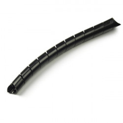 Image of Spiral Wrap, Black, 3/8" 100' Spool from Grote. Part number: 83-9009