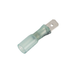 Image of Crimp & Solder Q.D., 16; 14 Ga, .250", Male, Pk 6 from Grote. Part number: 84-1954