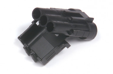 Image of Weather Pack Connector, Male, 3 Way, Oe# 12010717, Pk 10 from Grote. Part number: 84-2008