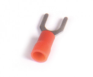 Image of Spade Terminal, 22; 16 Ga, #4; 6, Pk 15 from Grote. Part number: 84-2132