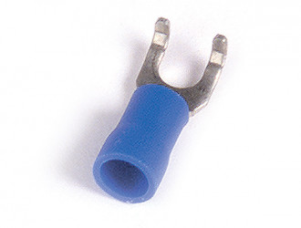 Image of Spade Flange Terminal, 16; 14 Ga, #4; 6, Pk 15 from Grote. Part number: 84-2336