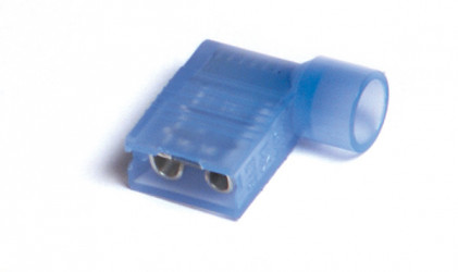 Image of Flag Quick Disconnect, Nylon, 16; 14 Ga, .250", Pk 15 from Grote. Part number: 84-2389