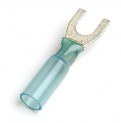 Image of Heat Shrink Spade, 16; 14 Ga, #8, Pk 15 from Grote. Part number: 84-2418