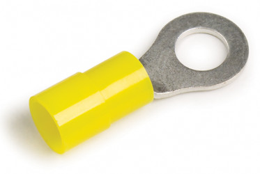 Image of Ring Terminal, Nylon, 12; 10 Ga, 1/4", Pk 15 from Grote. Part number: 84-2456