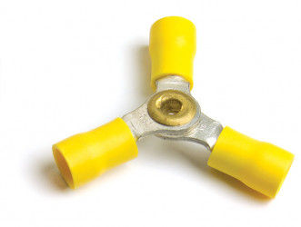 Image of 3 Way Connector, 12; 10 Ga, Pk 5 from Grote. Part number: 84-2581
