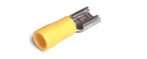 Image of Quick Disconnect, 12; 10 Ga, Female, .250", Pk 15 from Grote. Part number: 84-2587