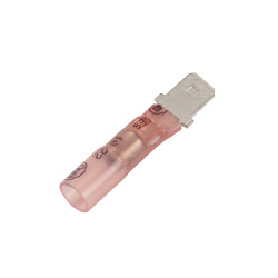 Image of Heat Shrink & Solder Q.D., 20; 18 Ga, .250", Male, Pk 25 from Grote. Part number: 84-2823