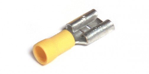 Image of Quick Disconnect, 12; 10 Ga, .375", Female, Pk 15 from Grote. Part number: 84-2902