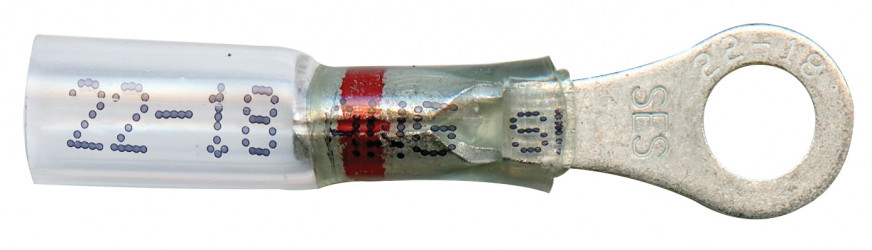 Image of Opt; Seal Heat Shrink Ring, 22; 18 Ga, #10, Pk 15 from Grote. Part number: 84-4416