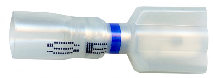 Image of Opt; Seal Heat Shrink Male Disconnect, 16; 14 Ga, .250", Pk 15 from Grote. Part number: 84-4430