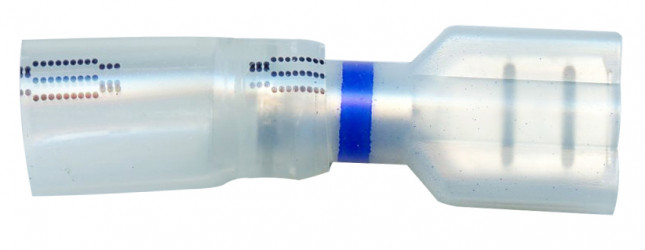 Image of Opt; Seal Heat Shrink Female Disconnect, 16; 14 Ga, .250", Pk 15 from Grote. Part number: 84-4432