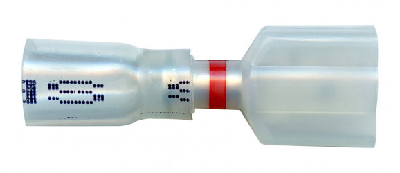 Image of Opt; Seal Heat Shrink Male Discon., 22; 18 Ga, .250", Pk 15 from Grote. Part number: 84-4436