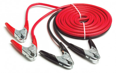 Image of Booster Cable, 4 Ga, 20', 500 Amp, Parrot Jaw from Grote. Part number: 84-9277