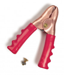 Image of Booster Clamp, 900 Amp, Parrot Jaw, Red from Grote. Part number: 84-9321