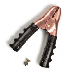 Image of Booster Clamp, 900 Amp, Parrot Jaw, Black from Grote. Part number: 84-9322
