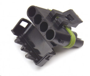Image of Weather Pack Connector, Female, 4 Way, Oe# 12010974, Pk 5 from Grote. Part number: 84-9460