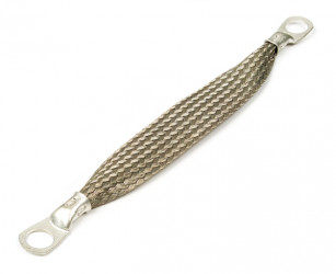 Image of Ground Strap, Lug To Lug, 4 Ga, 18" from Grote. Part number: 84-9465