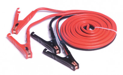 Image of Booster Cable, 1 Ga., 500 Amp, 20', Standard Jaw from Grote. Part number: 84-9476